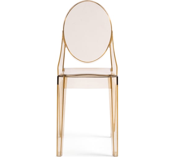Пластиковый стул Woodville Victoria clear brown 15440