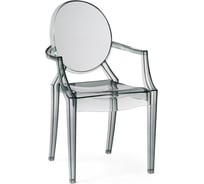 Пластиковый стул Woodville Luis gray 15441