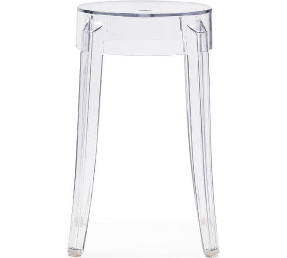 Пластиковый табурет Woodville Rainis white 15442