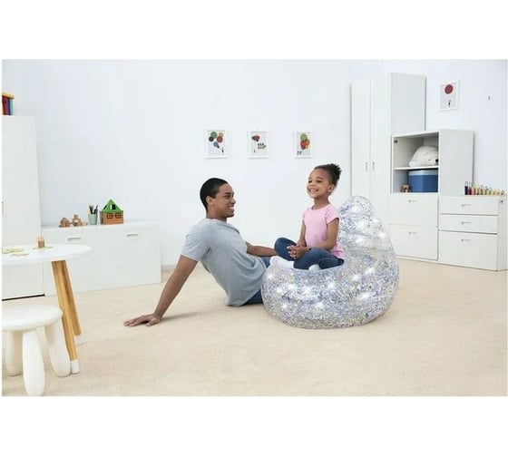 Надувное кресло BestWay Glitter Dream 72x72x64 см 75105 130465