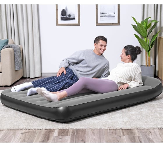 Надувной матрас со встроенным электронасосом BestWay Full 191x137x30 см 67462 130468