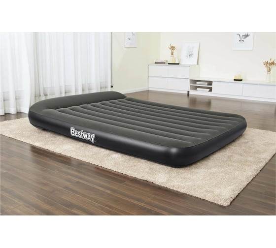 Надувной матрас со встроенным аккумуляторным насосом BestWay Tritech Queen 203x152x30 см 67930 130448