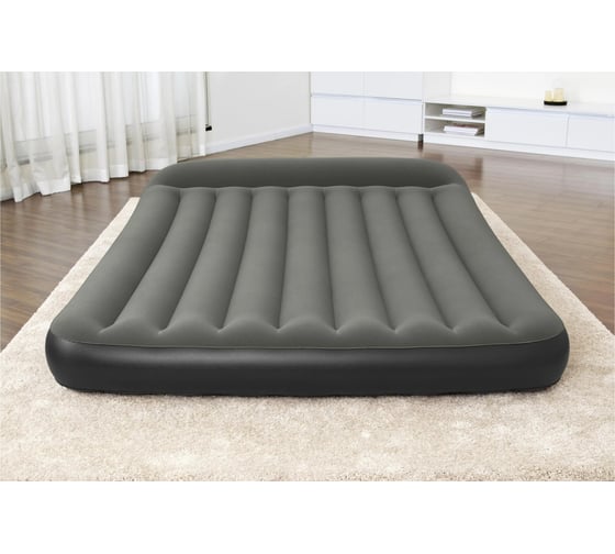 Надувной матрас со встроенным аккумуляторным насосом BestWay Tritech Queen 203x152x30 см 67930 130448