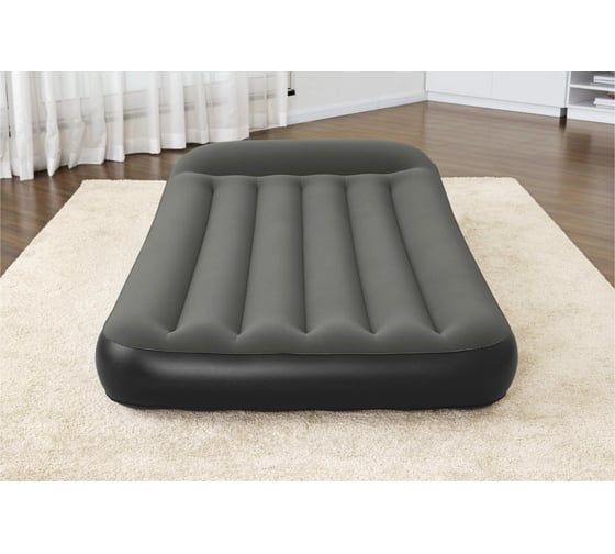 Надувной матрас со встроенным аккумуляторным насосом BestWay Tritech Twin 188x99x30 см 67929 130447