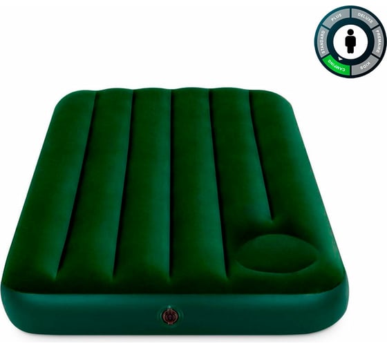 Матрас со встроенным ножным насосом INTEX Prestige 99x191x22 см 66927