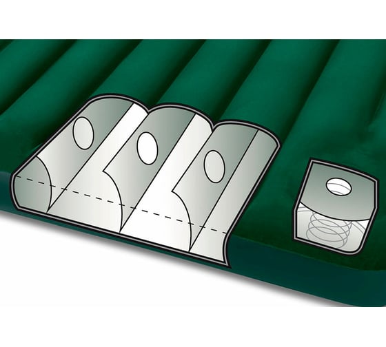 Матрас со встроенным ножным насосом INTEX Prestige 99x191x22 см 66927