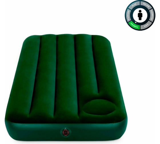 Матрас со встроенным ножным насосом INTEX Prestige 76x193x22 см 66950