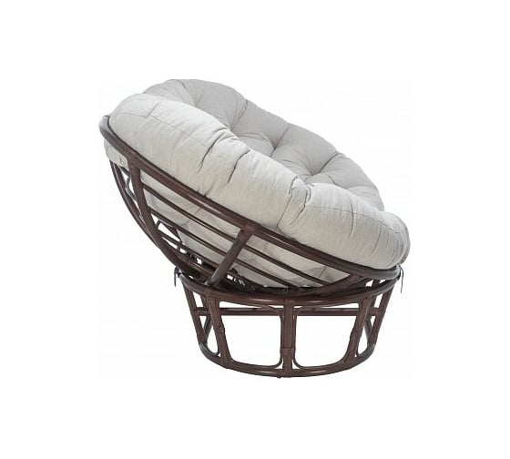 Диван с подушкой Leset Mamasun орех, ткань Tesla beige 3222-2192