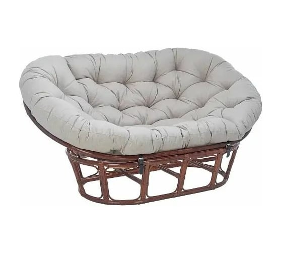 Диван с подушкой Leset Mamasun коньяк, ткань Tesla beige 3222-2185 1