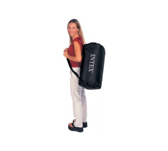 Кровать со встроенным насосом INTEX Rising Comfort 66702