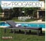 Складной шезлонг IPAE-PROGARDEN HAITI с подушками, антрацит 11981 2