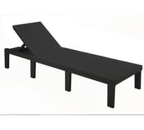 Складной шезлонг IPAE-PROGARDEN HAITI антрацит 11991