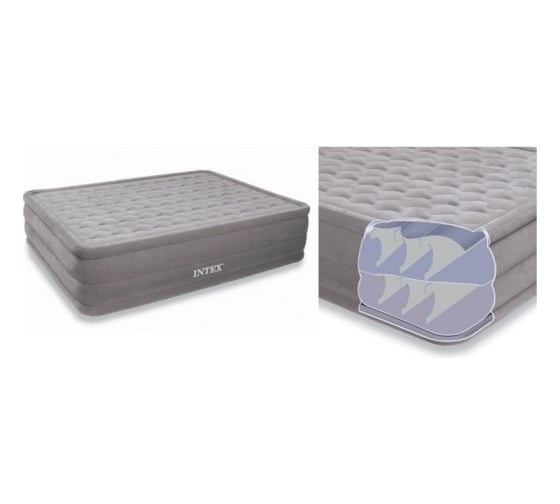 Кровать 152х203х46 см INTEX Ultra Plush 66958