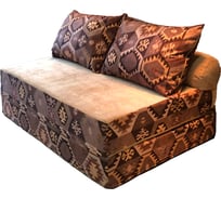 Бескаркасный диван DreamBag Puzzlebag мехико коричневый xl 4921200