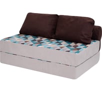 Бескаркасный диван DreamBag puzzlebag изумруд xl 4907400