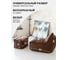Кресло с пуфом DreamBag Манхеттен коричневое 1422903 2