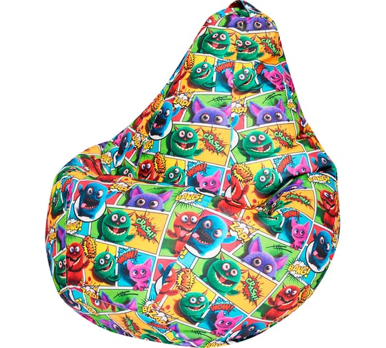Кресло-мешок DreamBag crazy велюр, 3XL 5031041 1