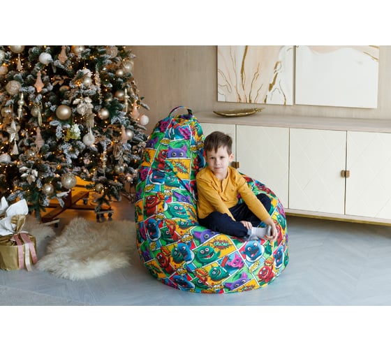 Кресло-мешок DreamBag crazy велюр, XL 5031021