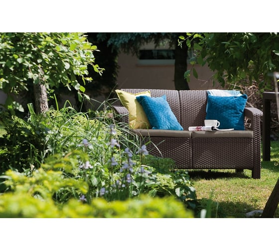 Двухместный диван Keter Corfu Love Seat 258946