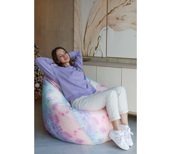 Кресло-мешок DreamBag абстракция велюр, 2XL 5027931
