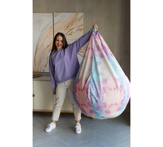 Кресло-мешок DreamBag абстракция велюр, 2XL 5027931