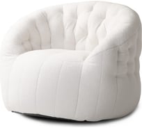 Бескаркасное кресло NRAVA home darvin 960x960x780 мм, белое 4657792953623