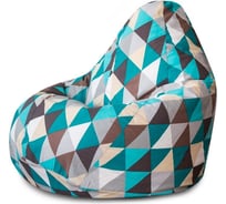 Кресло-мешок DreamBag изумруд, жаккард 2xl 5007431