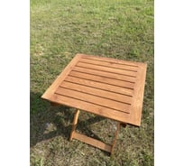 Квадратный раскладной стол Garden Story Дятел G-СH-001-OAK