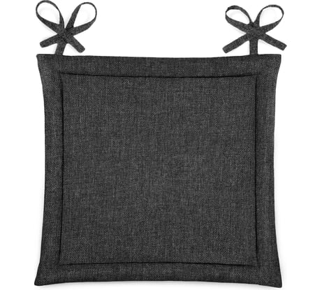 Подушка для стула Волшебная Ночь 40/40 Графит рогожка 777011