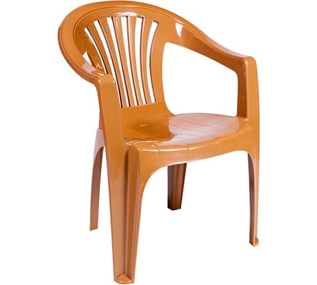 Пластиковое кресло Garden story Эфес коричневый 753к