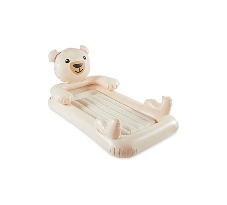 Детский надувной матрас Intex Bear Kidz Travel с ручным насосом 114x178x71 см, 3-6 лет 66814