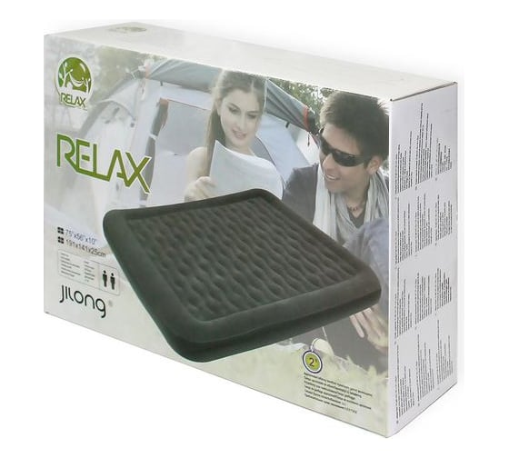 Кровать RELAX DELUXE FLOCKED AIR BED DOUBLE JL027001-1N