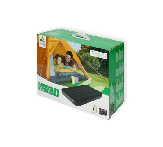 Кровать со встроенным электронасосом RELAX FLOCKED AIR BED TWIN JL027273NG