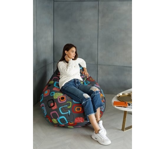 Кресло-мешок DreamBag мумбо, жаккард 3xl 5007741