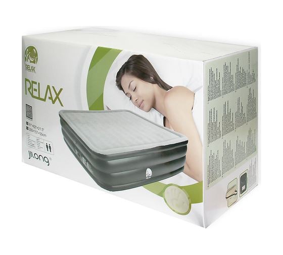 Кровать со встроенным электронасосом RELAX HIGH RAISED AIR BED WITH MEMORY FOAM 27118EU