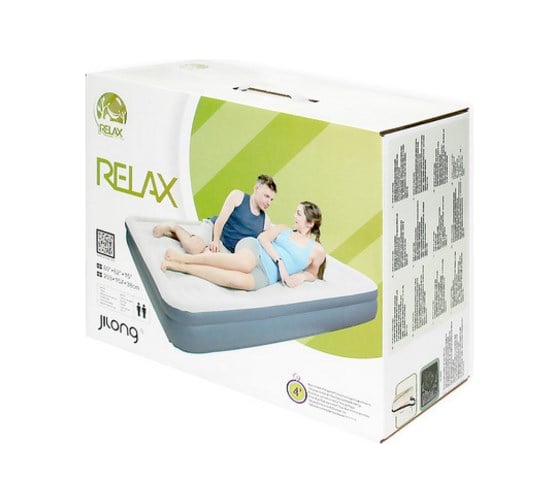 Кровать со встроенным электронасосом RELAX HIGH RAISED AIR BED QUEEN 27278EU