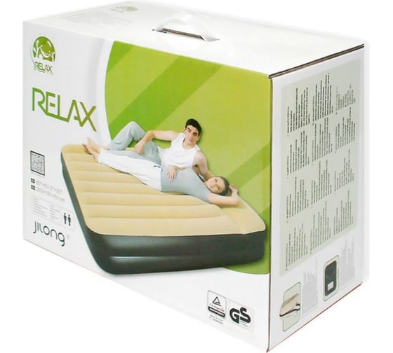 Кровать со встроенным электронасосом RELAX HIGH RAISED AIR BED TWIN 27236EU