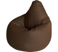 Кресло-мешок DreamBag коричневая экокожа l 5011311