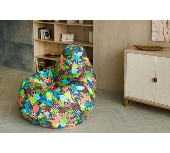 Кресло-мешок DreamBag ленни, жаккард l 5005511