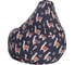 Кресло-мешок DreamBag ламы серое, жаккард 2xl 5024731 1