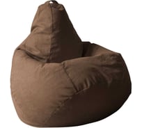 Кресло-мешок DreamBag цвет коричневый велюр 2XL 5022911
