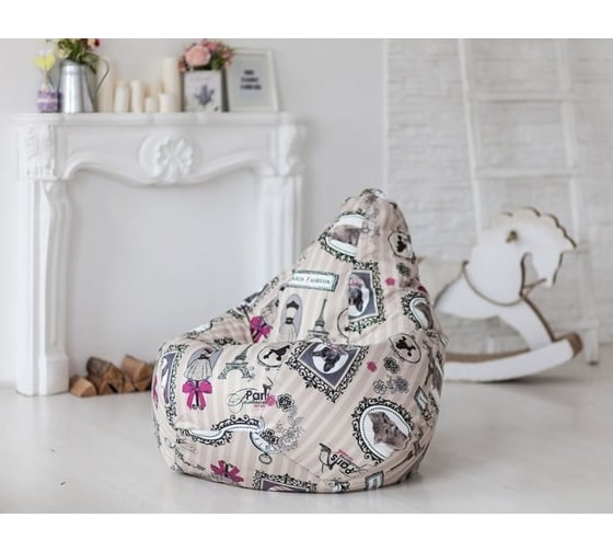 Кресло мешок candy, жаккард xl DreamBag 5005221