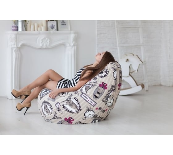 Кресло мешок candy, жаккард xl DreamBag 5005221