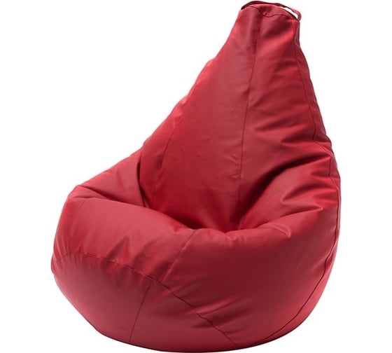 Кресло-мешок DreamBag красная экокожа 3xl 5011441