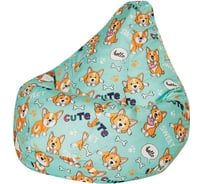 Кресло-мешок DreamBag корги, велюр 3xl 5028241