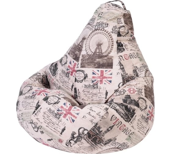 Кресло-мешок DreamBag челси, жаккард 3xl 5006641 1