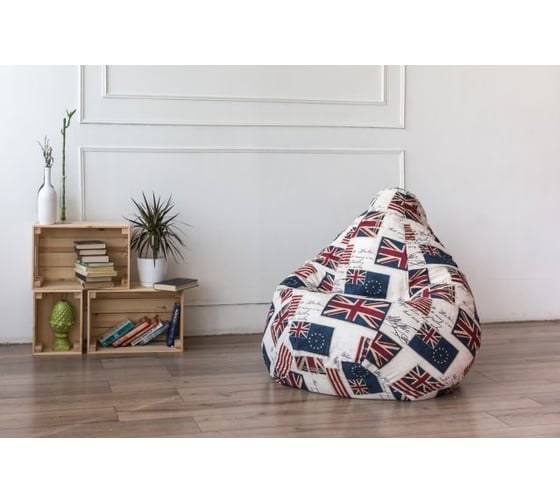 Кресло-мешок DreamBag флаги, жаккард 3xl 5008641
