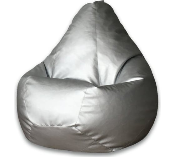 Кресло-мешок DreamBag серебристая экокожа 3xl 5011241