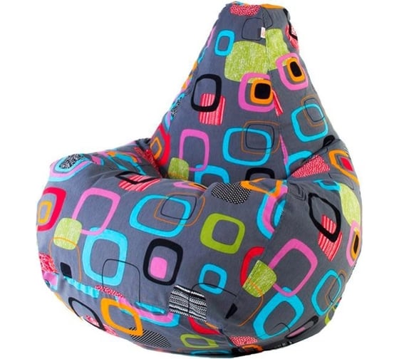 Кресло-мешок DreamBag мумбо, жаккард l 5007711