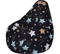 Кресло-мешок DreamBag star, велюр 2xl 5032331